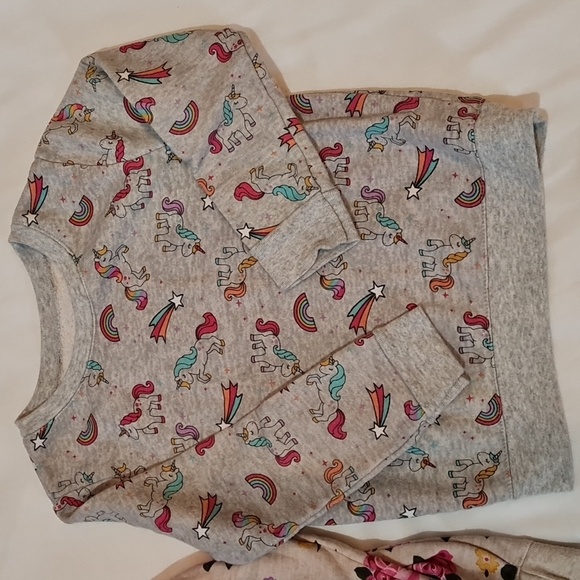 Two girl's Garanimals Sweat Shirts Sz 4T - Picture 3 of 6